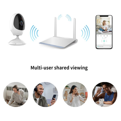 1080P Security Protection WIFI Indoor Baby/Elderly/Pet Night Vision Monitoring Mini Camera Human Detection Two-Way Audio