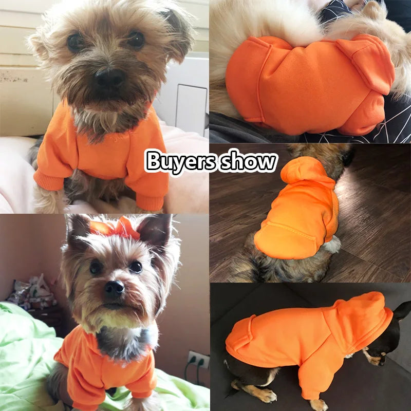 Pet Hoodies and Jackets for Dogs and Cats - Cotton Overalls S225