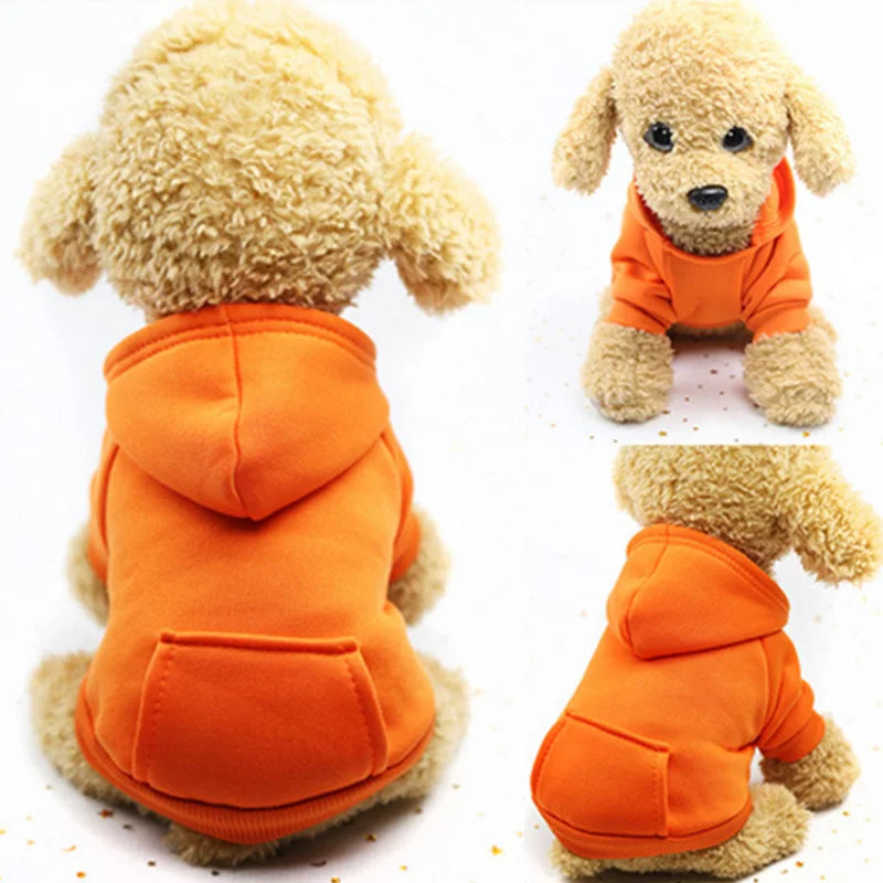 Pet Hoodies and Jackets for Dogs and Cats - Cotton Overalls S225