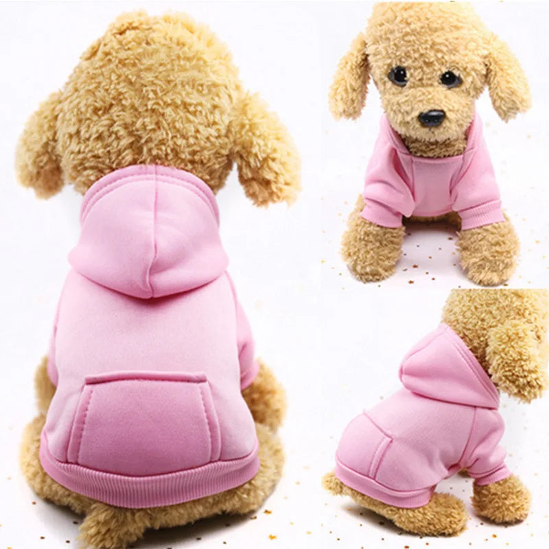 Pet Hoodies and Jackets for Dogs and Cats - Cotton Overalls S225