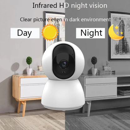 4MP 2K Tuya Smart Mini WiFi IP Camera Indoor Wireless Surveillance Auto Tracking Of Human Home Security CCTV Baby Pet Monitor