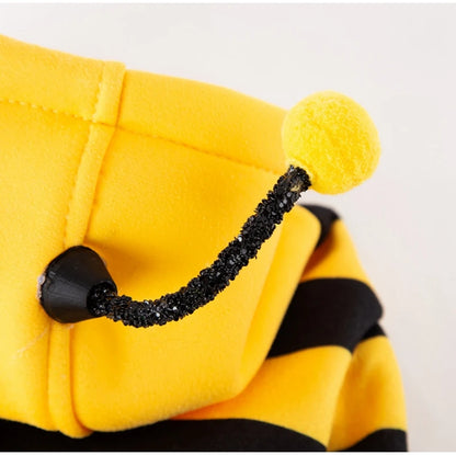 Pet Bee Halloween Costume Hoodie for Dogs & Cats | Pet Accessories