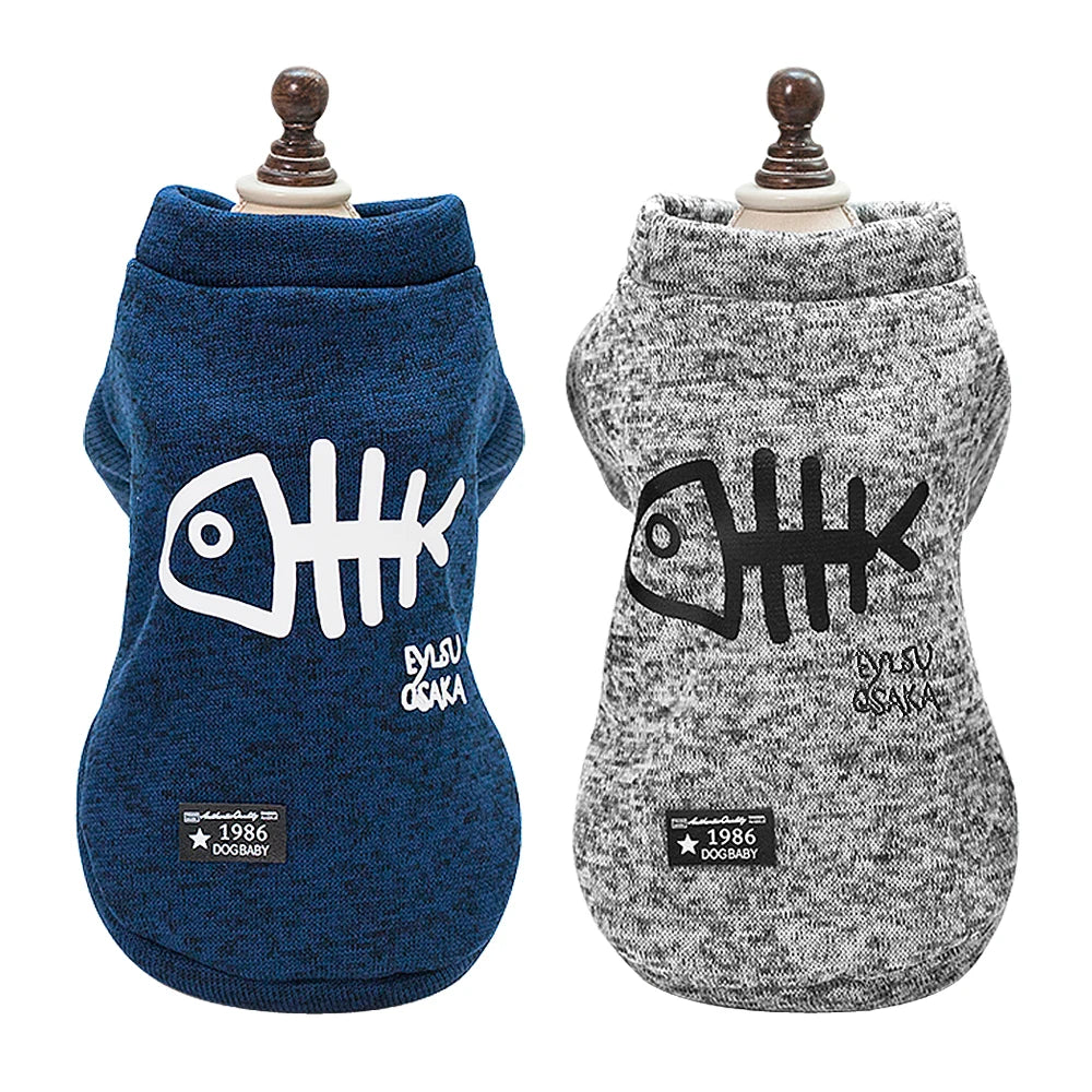 Winter Pet Accessories: Hoodies for Small & Medium Dogs and Cats