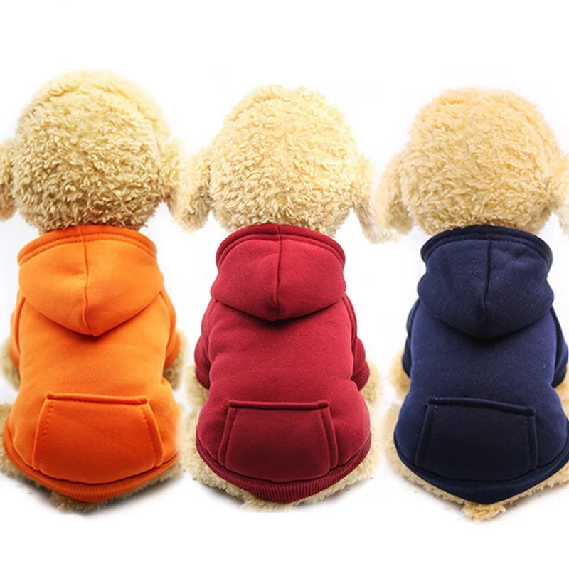 Pet Hoodies and Jackets for Dogs and Cats - Cotton Overalls S225