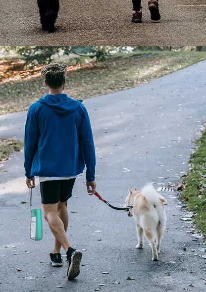 Portable Dog Water Bottle Dispenser For Small Large Dogs Foldable Puppy Outdoor Hiking Drinking Bowl French Bulldog Pet Supplies