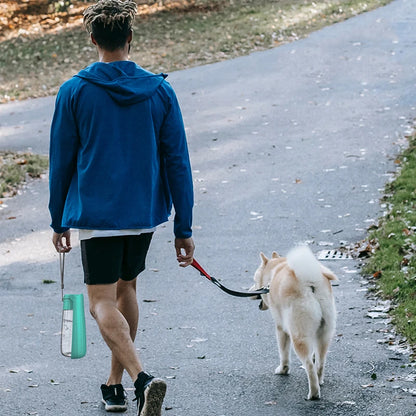 Portable Dog Water Bottle Dispenser For Small Large Dogs Foldable Puppy Outdoor Hiking Drinking Bowl French Bulldog Pet Supplies