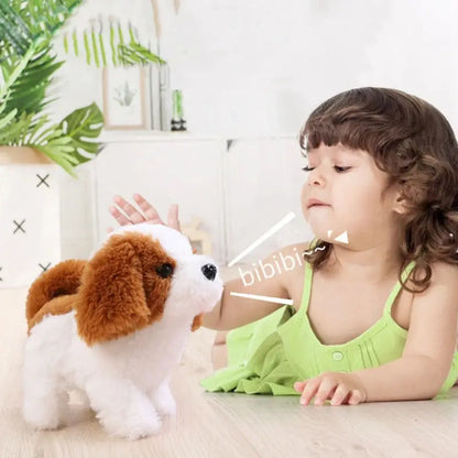 Plush Smart Dog Toy - Walking Robot for Kids - Pet Accessories Gift