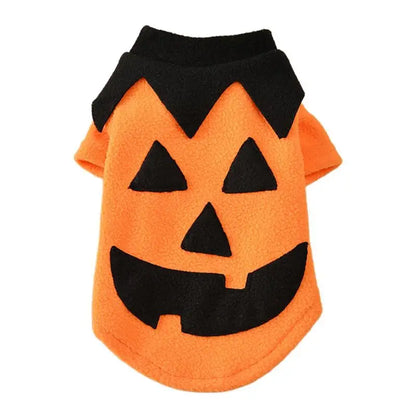 Pumpkin Dog Costume - Soft & Comfortable Halloween Pet Hoodie | Pet Accessories