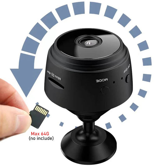 A9 WiFi Mini Camera HD 1080p Wireless Video Recorder Voice Recorder Security Monitoring Camera Smart Home For Infants And Pets