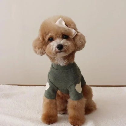 Winter Warm Pet Dog Hoodie - Cute Bear Design for Small Dogs & Cats | Pet Accessories