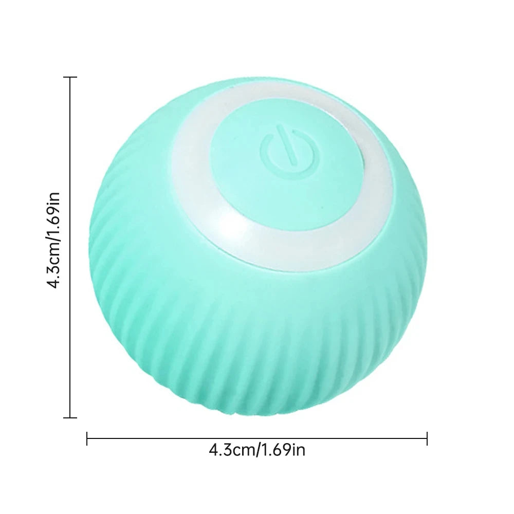 Pet Accessories: Automatic Rolling Interactive Ball Toy for Cats & Dogs