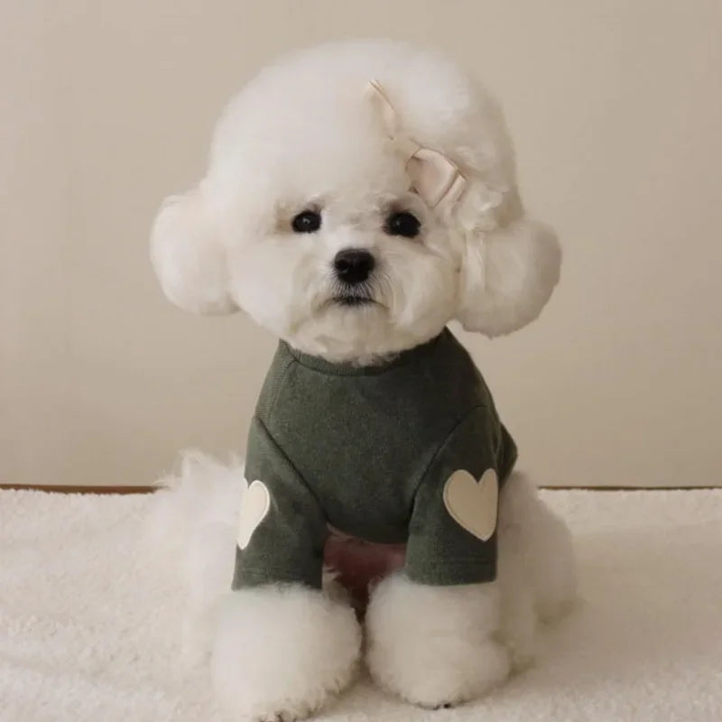 Winter Warm Pet Dog Hoodie - Cute Bear Design for Small Dogs & Cats | Pet Accessories