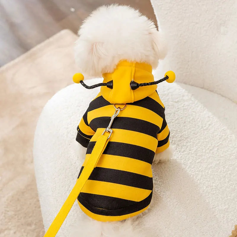 Pet Bee Halloween Costume Hoodie for Dogs & Cats | Pet Accessories