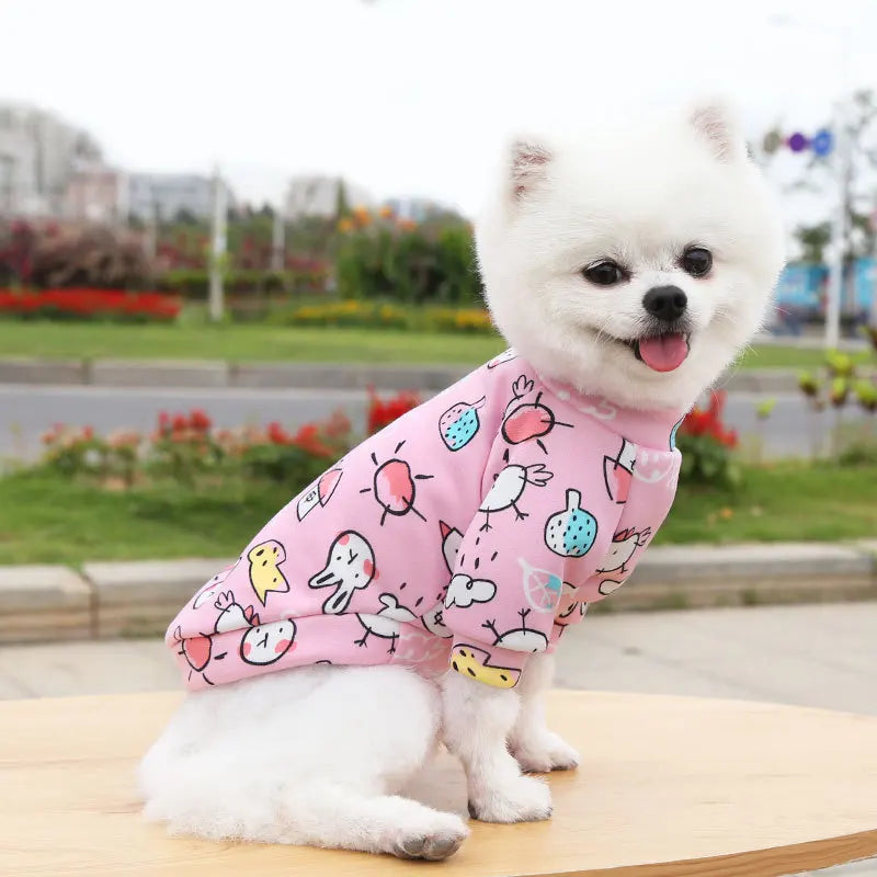 Pet Accessories: Small Dog Winter Hoodie - Warm Pullover for Puppies