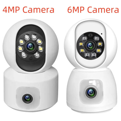 Tuya 6MP Smart Mini WiFi IP Camera Indoor Wireless Surveillance Auto Tracking Of Human Home Security CCTV Baby Pet Monitor