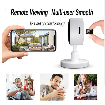 3MP Camera WiFi Tuya Smart Life Wireless Two Way Audio Surveillance Camera Security Home Dog Pet Monitor with App