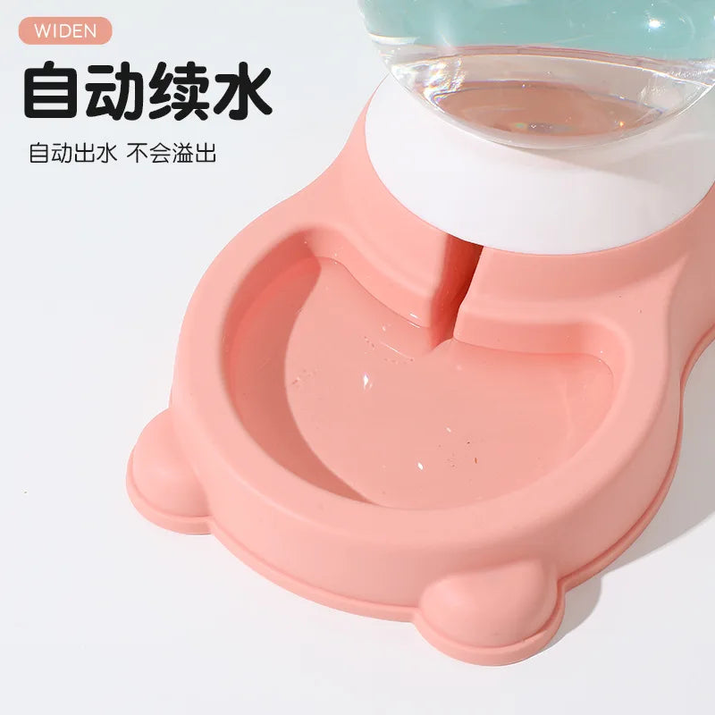 Pet Automatic Feeder Dog Cat Drinking Bowl For Small And Medium Pets Water Drinking Feeder Feeding Large Capacity Dispenser