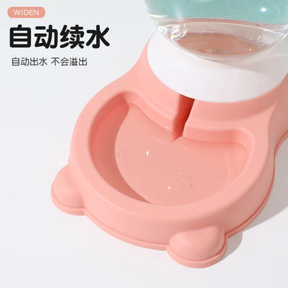 Pet Automatic Feeder Dog Cat Drinking Bowl For Small And Medium Pets Water Drinking Feeder Feeding Large Capacity Dispenser