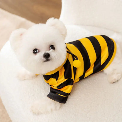 Pet Bee Halloween Costume Hoodie for Dogs & Cats | Pet Accessories