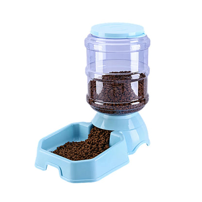 3.8L Pet Automatic Feeder Dog Cat Drinking Bowl For Dog Water Drinking Cat Feeding Large Capacity Dispenser Pet Cat Dog