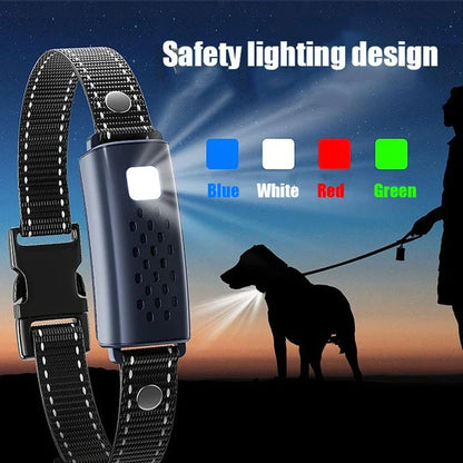 2000m Smart Dog Training Collar with Remote Electric Shocker Suitable for Preventing Dog Barking Pet Behavior Training Supplies