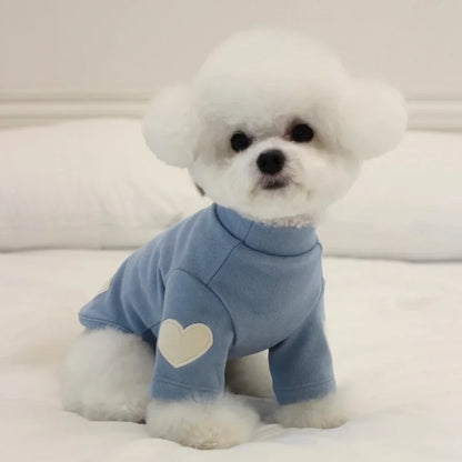 Winter Warm Pet Dog Hoodie - Cute Bear Design for Small Dogs & Cats | Pet Accessories