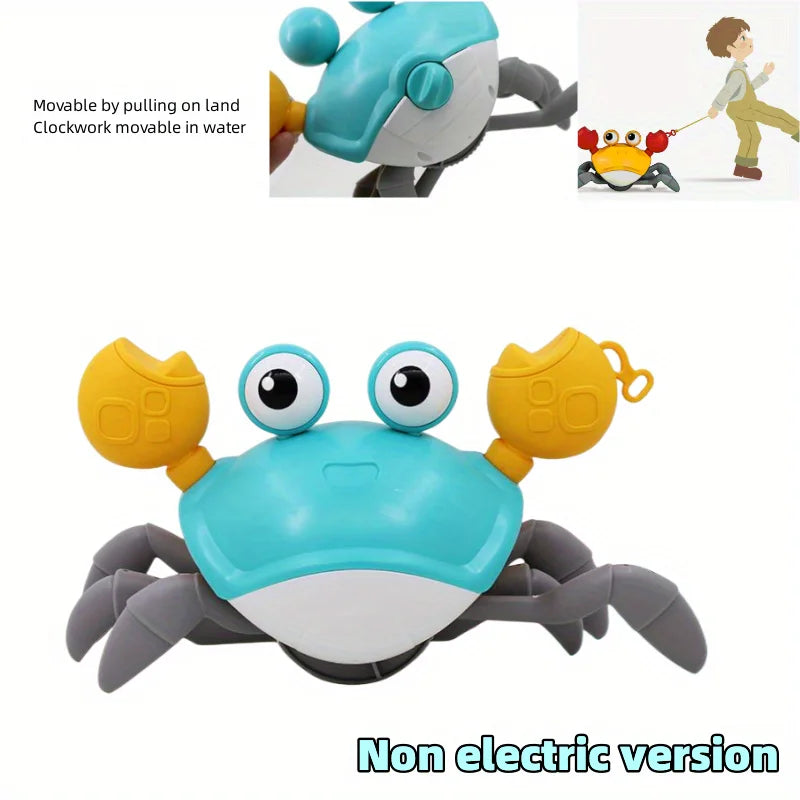 Glow Crab Music Toy - Electric Dancing Pet Accessory with Auto Sensing