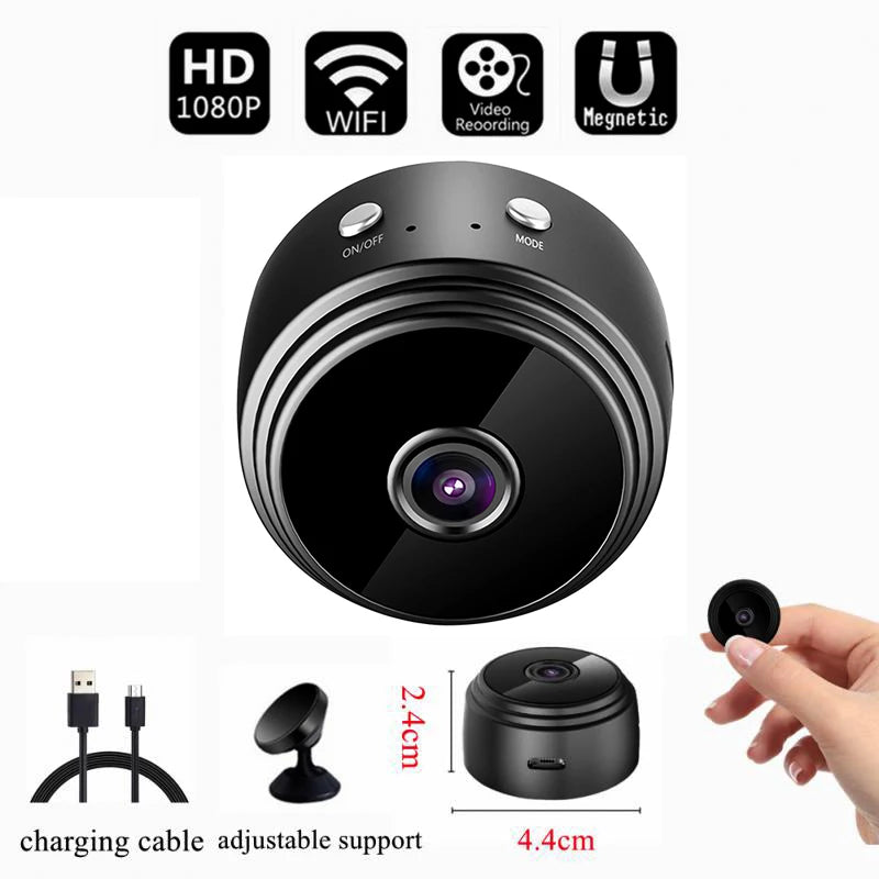 A9 WiFi Mini Camera HD 1080p Wireless Video Recorder Voice Recorder Security Monitoring Camera Smart Home For Infants And Pets