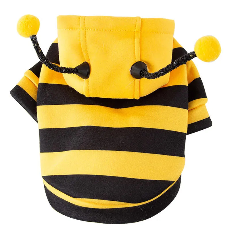 Pet Bee Halloween Costume Hoodie for Dogs & Cats | Pet Accessories