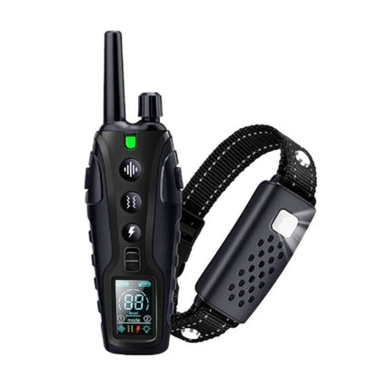 2000m Smart Dog Training Collar with Remote Electric Shocker Suitable for Preventing Dog Barking Pet Behavior Training Supplies