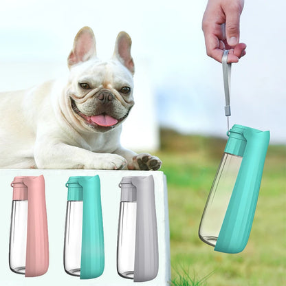 Portable Dog Water Bottle Dispenser For Small Large Dogs Foldable Puppy Outdoor Hiking Drinking Bowl French Bulldog Pet Supplies