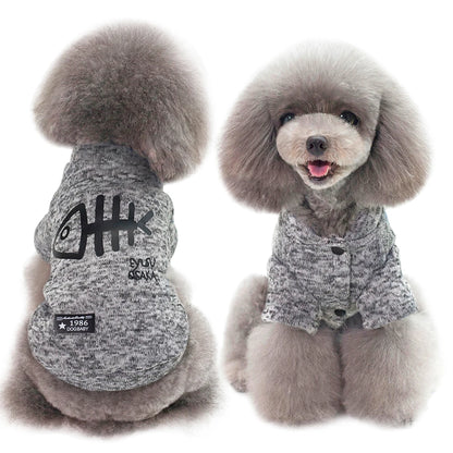 Winter Pet Accessories: Hoodies for Small & Medium Dogs and Cats